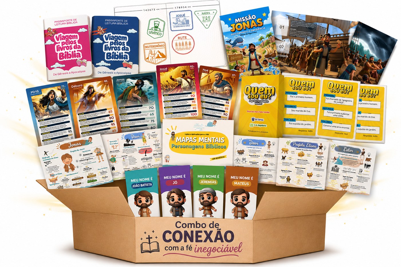 Combo de conex&atilde;o com a f&eacute; inegoci&aacute;vel